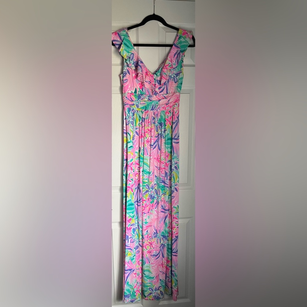 Floral Multicolor Maxi Skirt